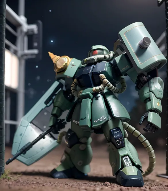 CGI style,Anime Character,Mecha,LoRA,SD 1.5