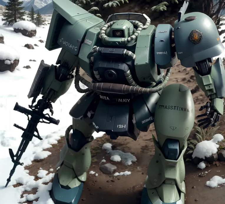 CGI style,Anime Character,Mecha,LoRA,SD 1.5