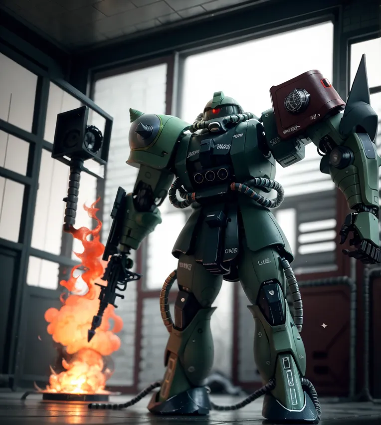 CGI style,Anime Character,Mecha,LoRA,SD 1.5
