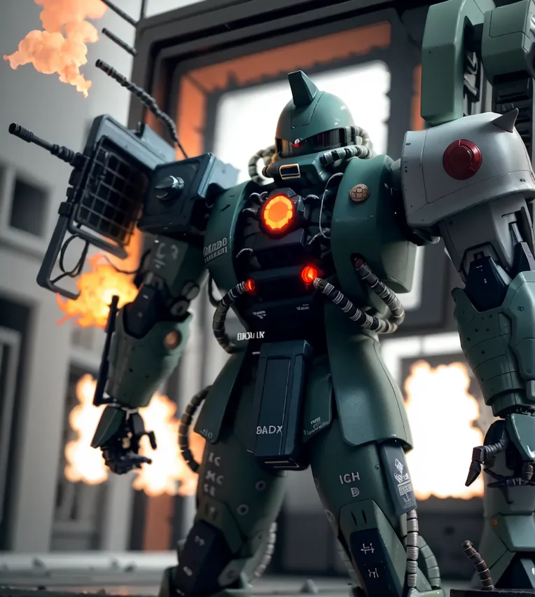CGI style,Anime Character,Mecha,LoRA,SD 1.5
