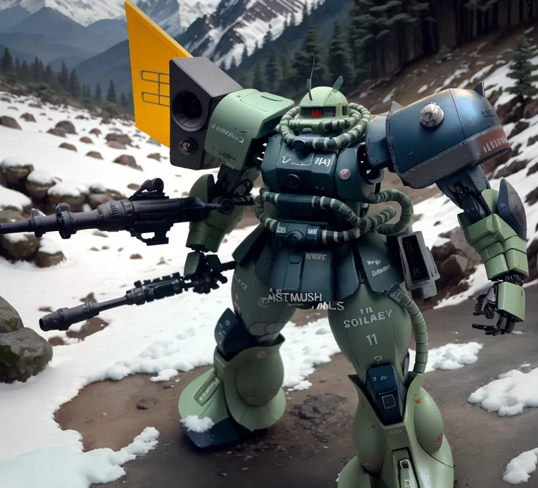 CGI style,Anime Character,Mecha,LoRA,SD 1.5