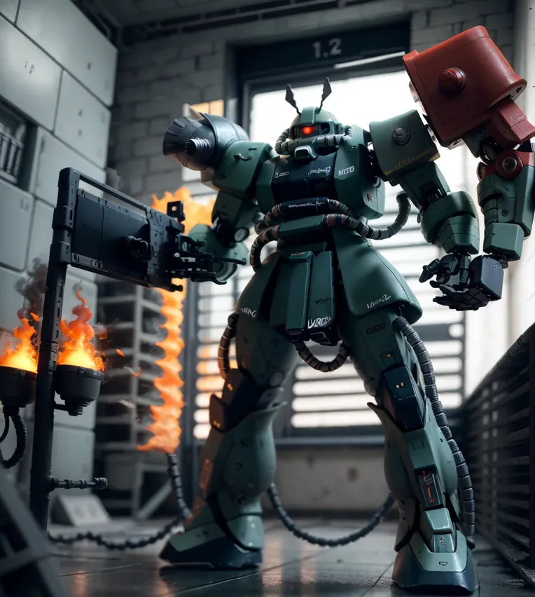CGI style,Anime Character,Mecha,LoRA,SD 1.5
