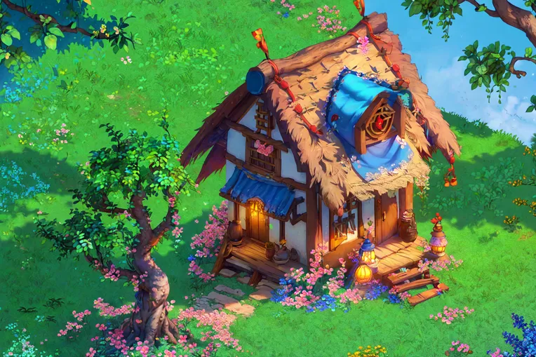 Anime,Game Scene Design,Space & Scene,LoRA,SD 1.5