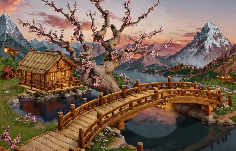 Anime,Game Scene Design,Space & Scene,LoRA,SD 1.5