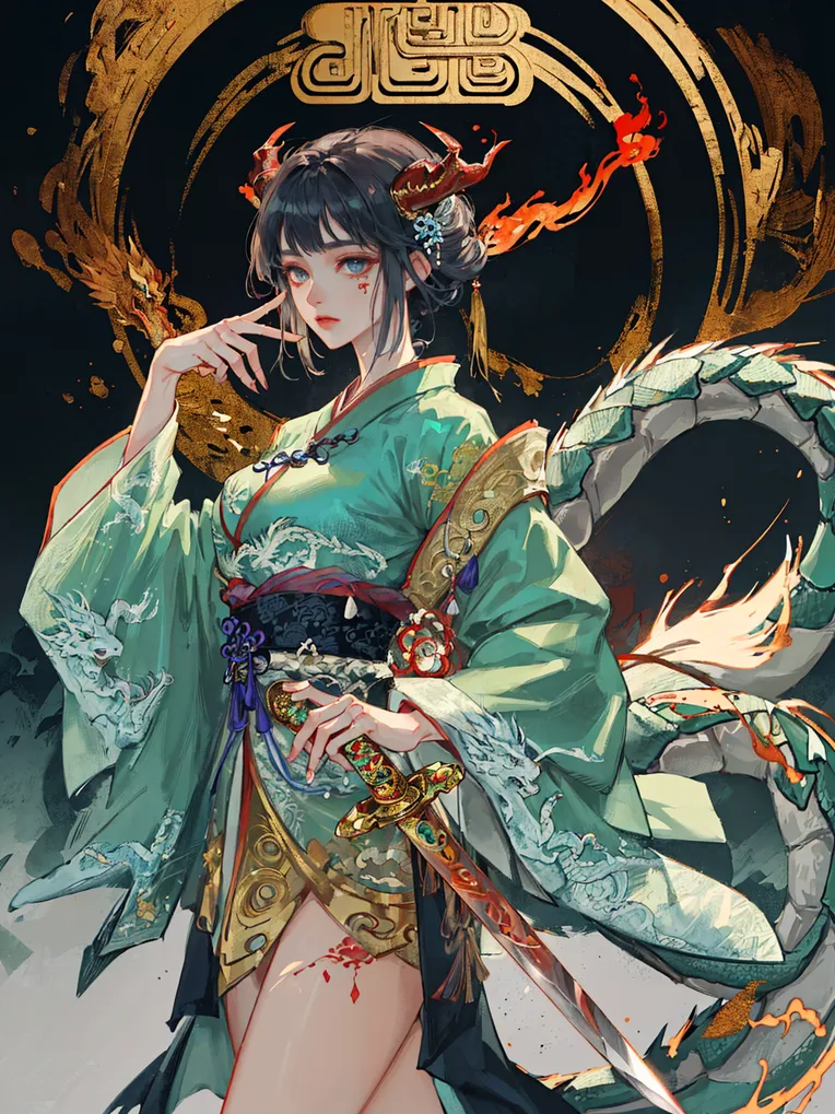 Anime,Anime Character,Chinese Style,LyCORIS,SD 1.5