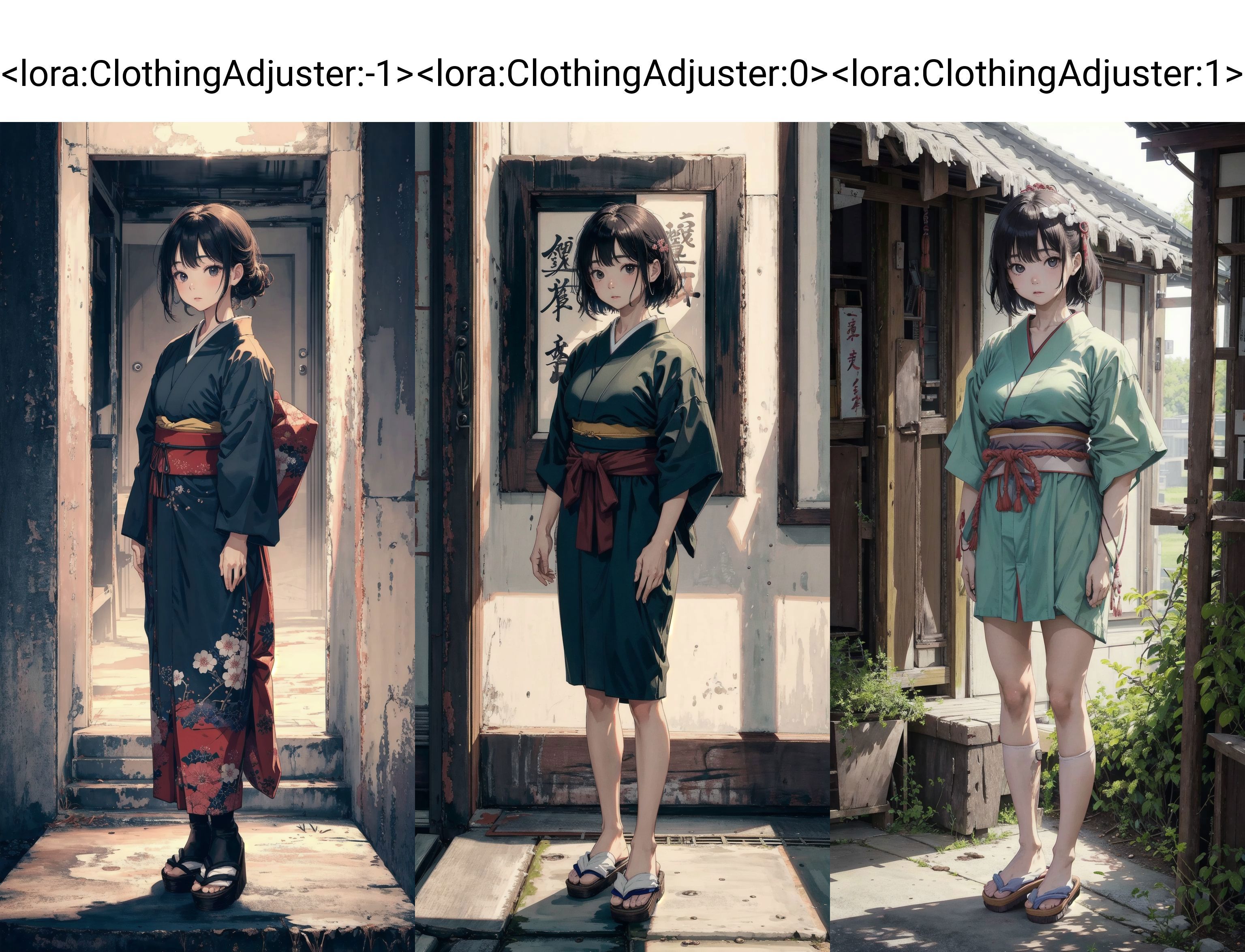 Leosam's Clothing +/- Adjuster Clothing Increase/Decrease LoRa 1.0