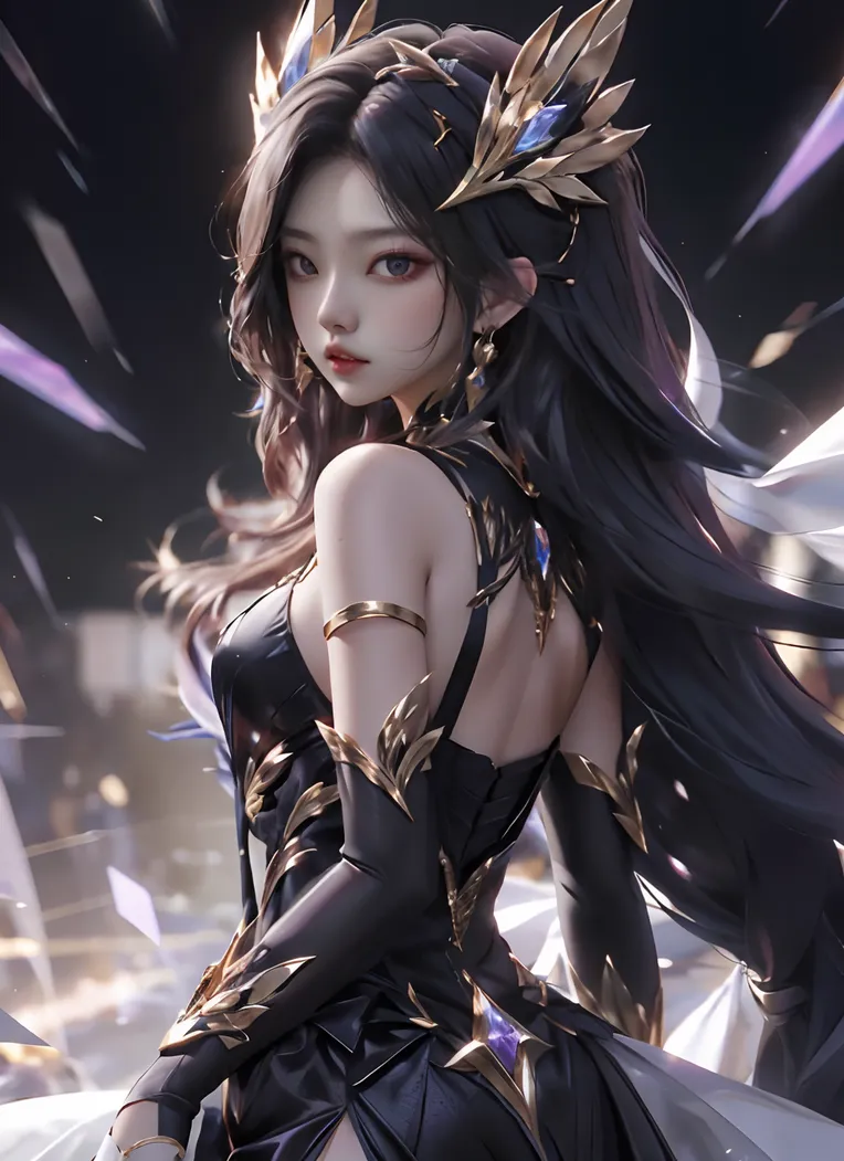 CGI style,Anime Character,Girl,LoRA,SD 1.5