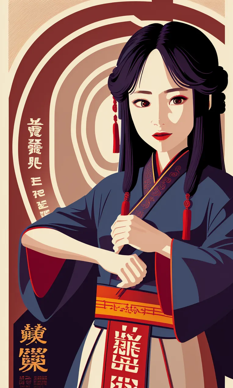 Classic Painting,Traditional Painting Media,Girl,LyCORIS,SD 1.5