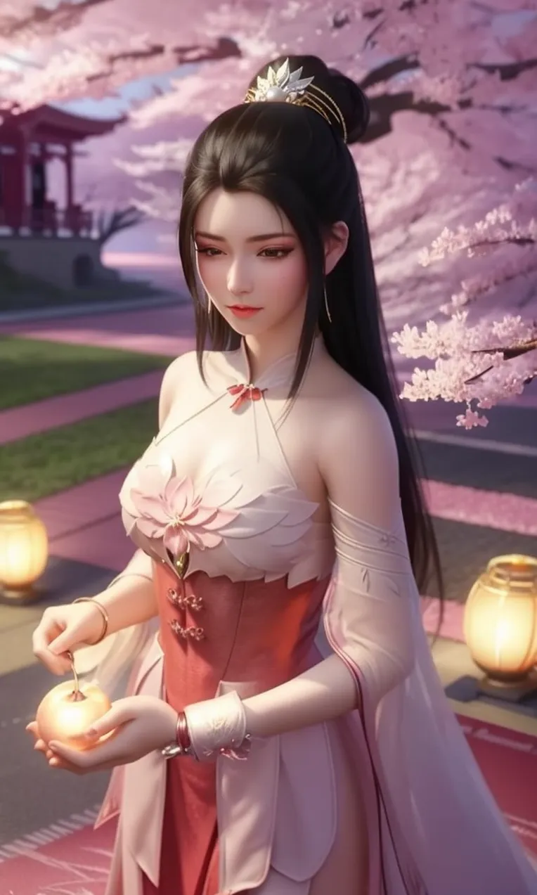 CGI style,Anime Character,Girl,LoRA,SD 1.5