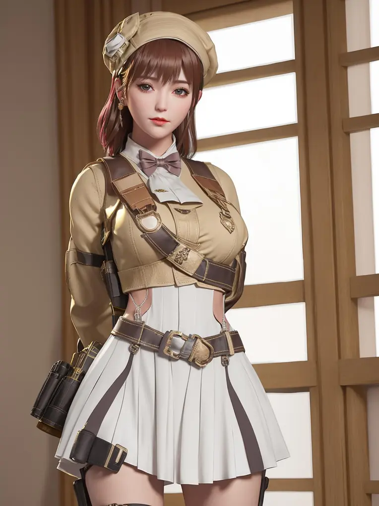 CGI style,Anime Character,Girl,LoRA,SD 1.5