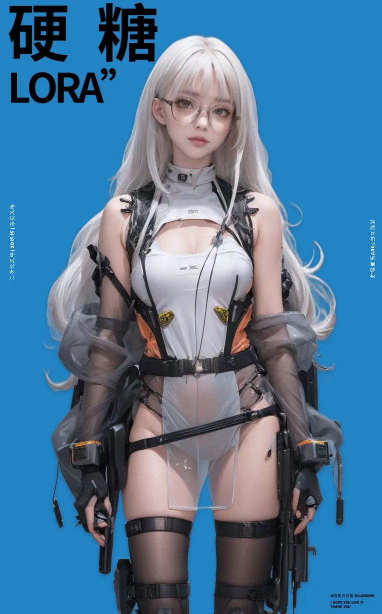 CGI style,Anime Character,Girl,LoRA,SD 1.5