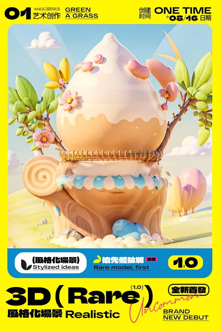 Cartoon style,Mockups,Object Enhance,LoRA,SD 1.5