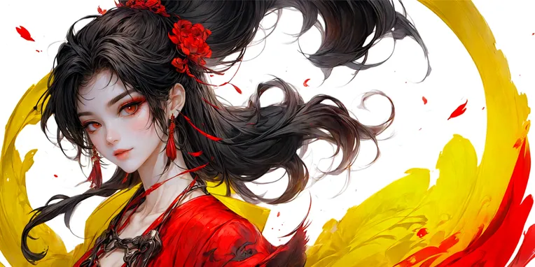 Anime Character,Chinese Style,Girl,Checkpoint,SD 1.5