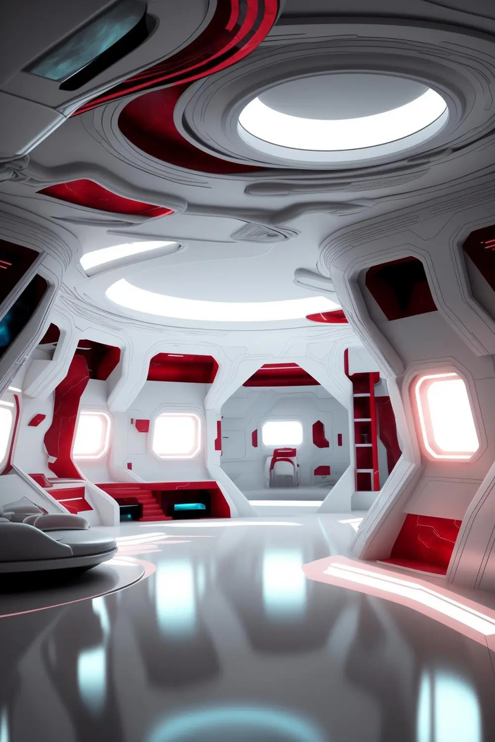 Futuristic_interior 未来派室景-LoRA-AiGC梦想家-LiblibAI
