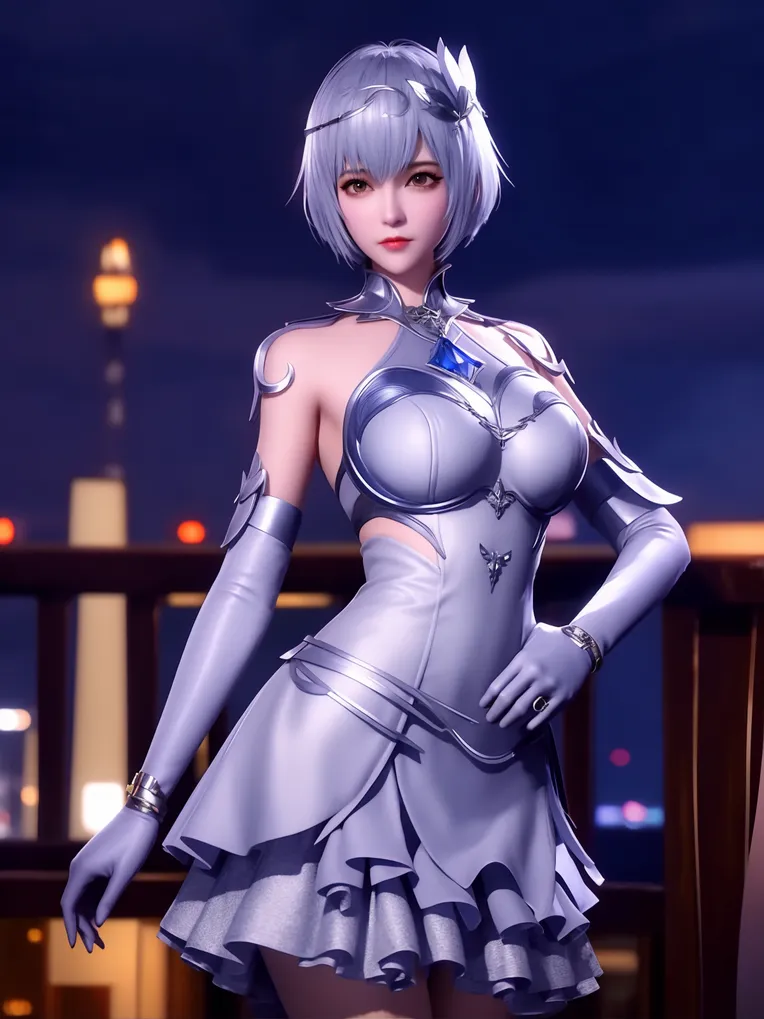 CGI style,Anime Character,Girl,LoRA,SD 1.5