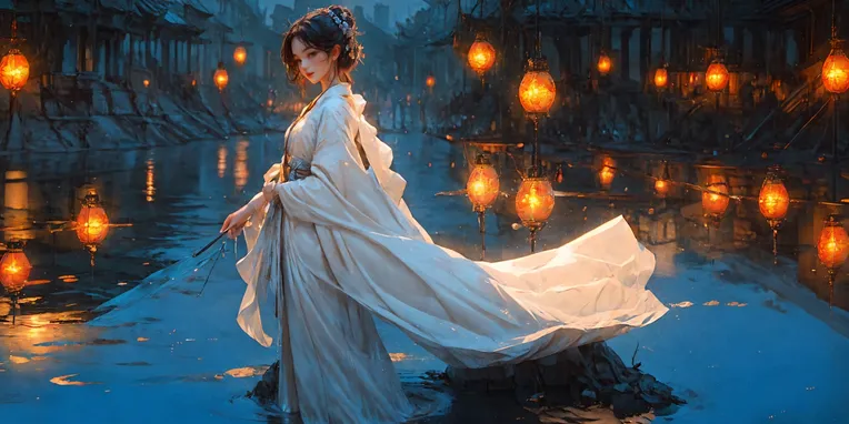 Anime Character,Chinese Style,Girl,Checkpoint,SD 1.5
