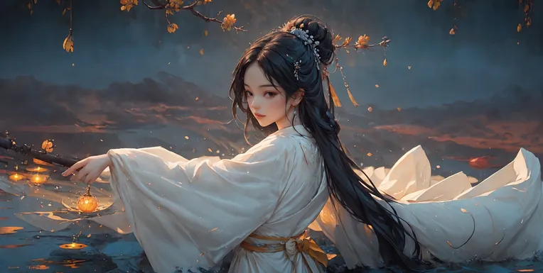 Anime Character,Chinese Style,Girl,Checkpoint,SD 1.5