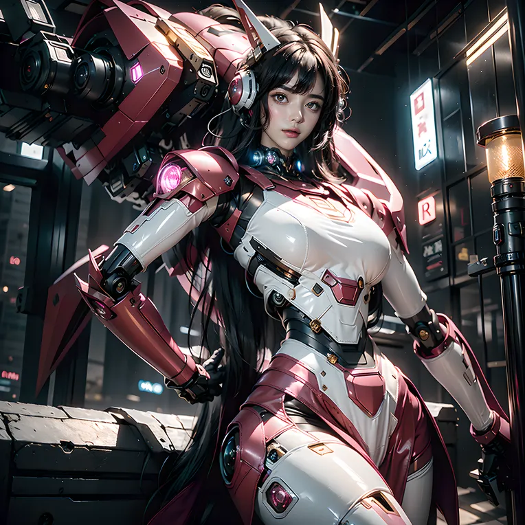 Mecha Rena Girls Beautiful Mecha Girls-LoRA-Onethought-Shakker