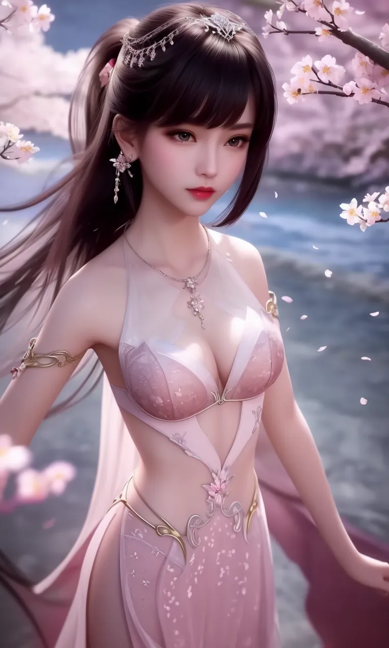 CGI style,Anime Character,Girl,LoRA,SD 1.5