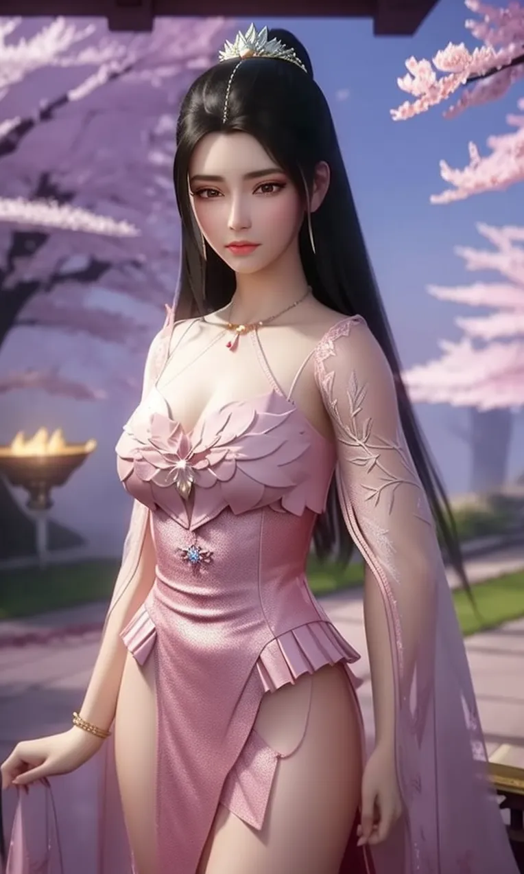 CGI style,Anime Character,Girl,LoRA,SD 1.5