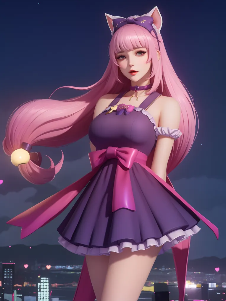 CGI style,Anime Character,Girl,LoRA,SD 1.5