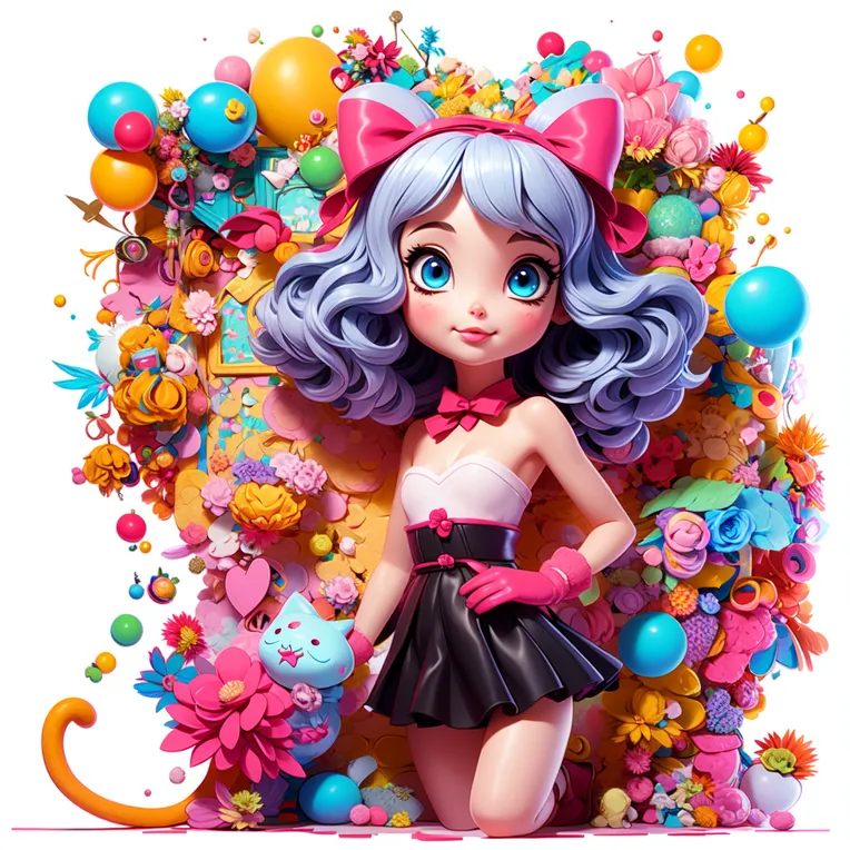 Cartoon style,Digital Painting Media,Girl,Checkpoint,SD 1.5