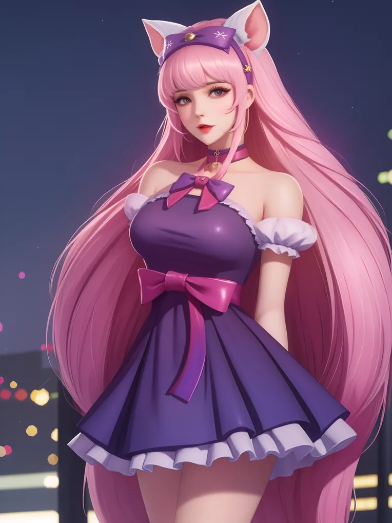 CGI style,Anime Character,Girl,LoRA,SD 1.5