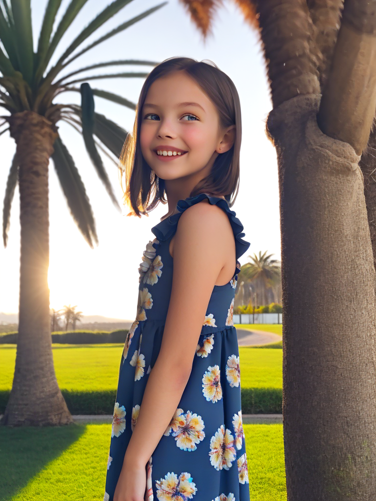 Foreign little girl