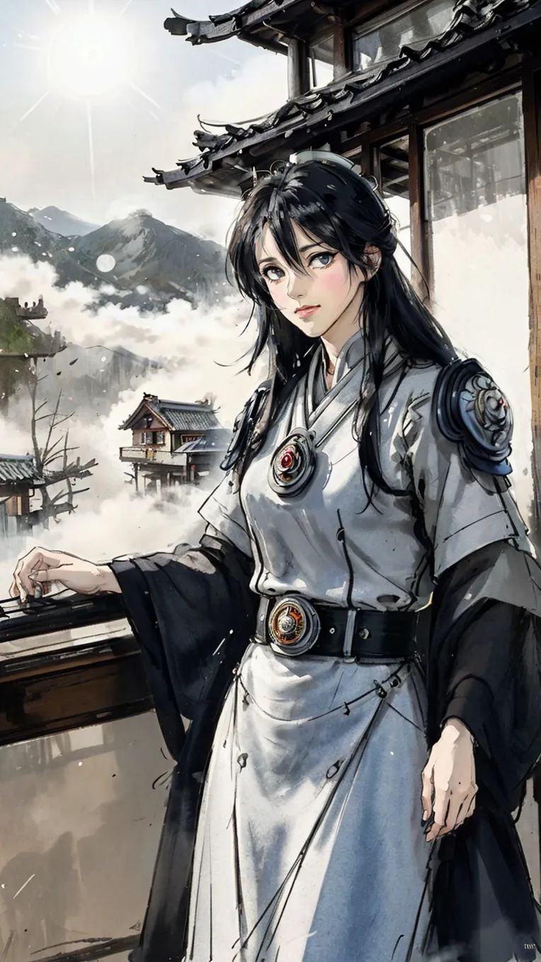 Chinese Style,Traditional Painting Media,Girl,Checkpoint,SD 1.5
