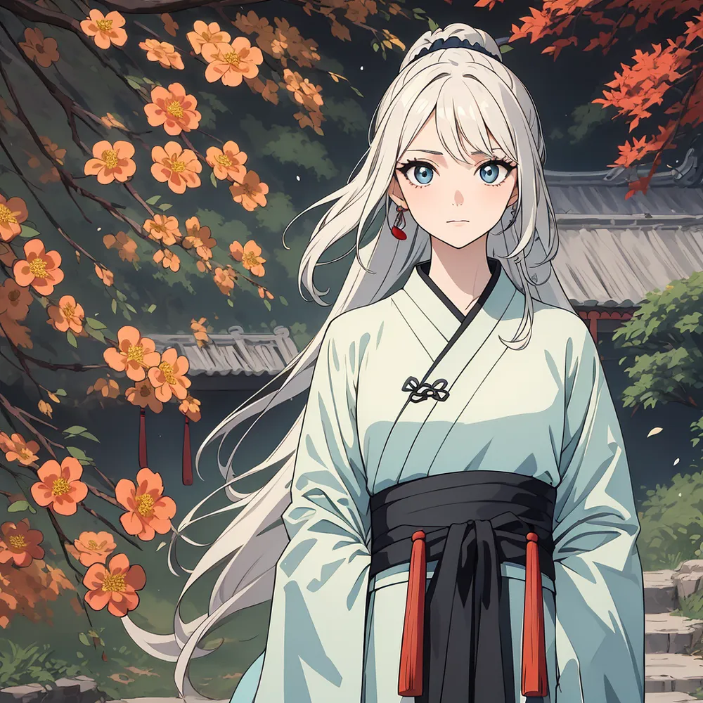 二次元-古风-推文-中国风【秋雨】-Checkpoint-秋雨134-LiblibAI