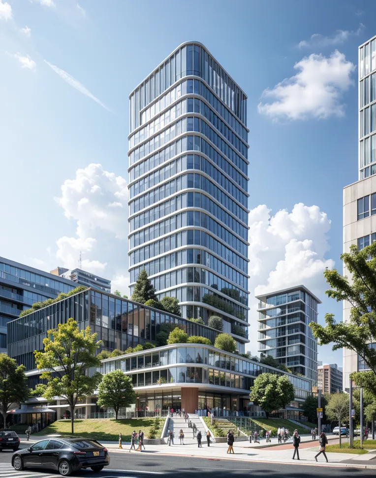 Realistic,Architectural Design,Building,LoRA,SD 1.5