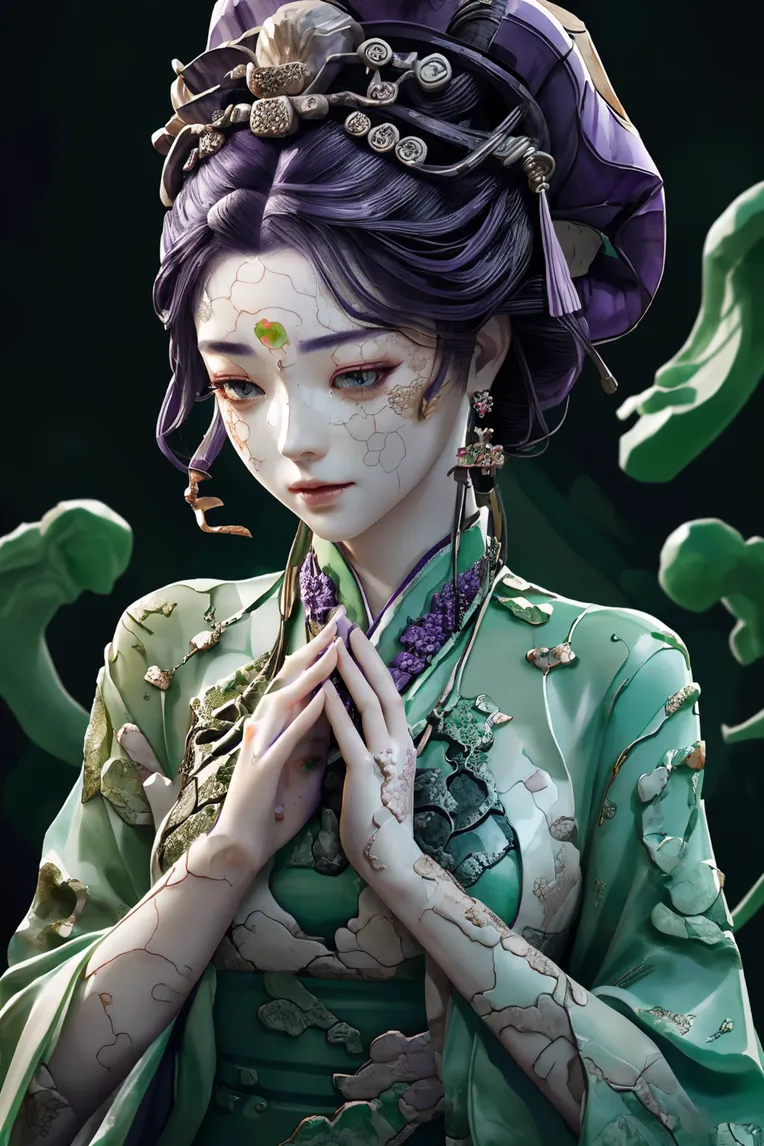 CGI style,Chinese Style,Girl,LoRA,SD 1.5