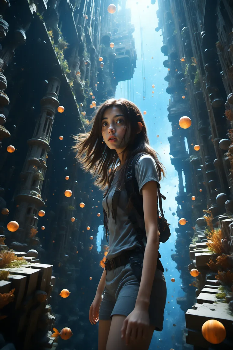 CGI style,Anime Scene,Girl,LoRA,SDXL