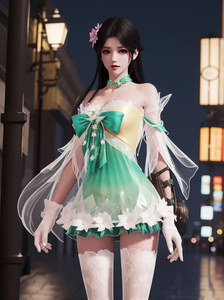 CGI style,Anime Character,Girl,LoRA,SD 1.5