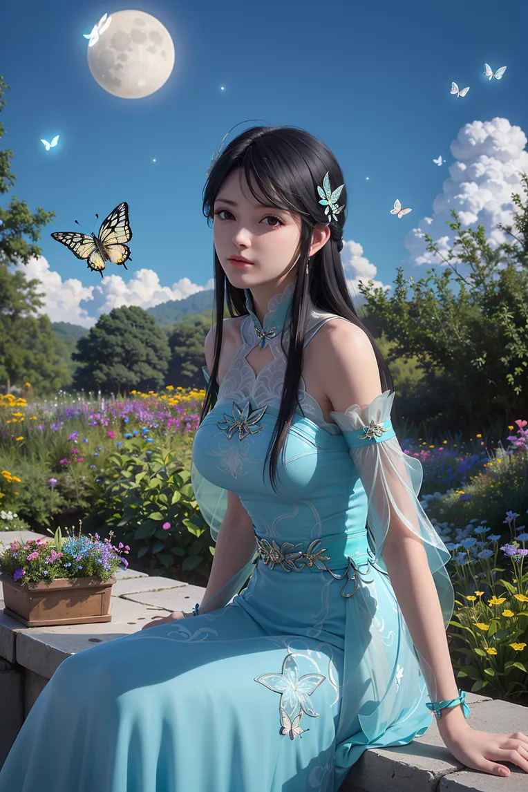 CGI style,Anime Character,Girl,LoRA,SD 1.5