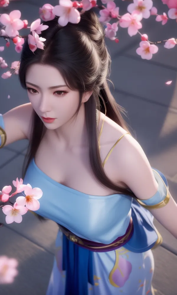 CGI style,Anime Character,Girl,LoRA,SD 1.5