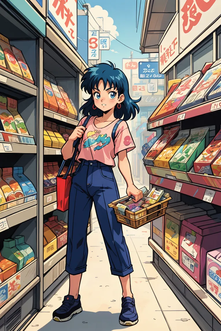 Anime Style,Hand-Drawn,Girl,Checkpoint,SD 1.5