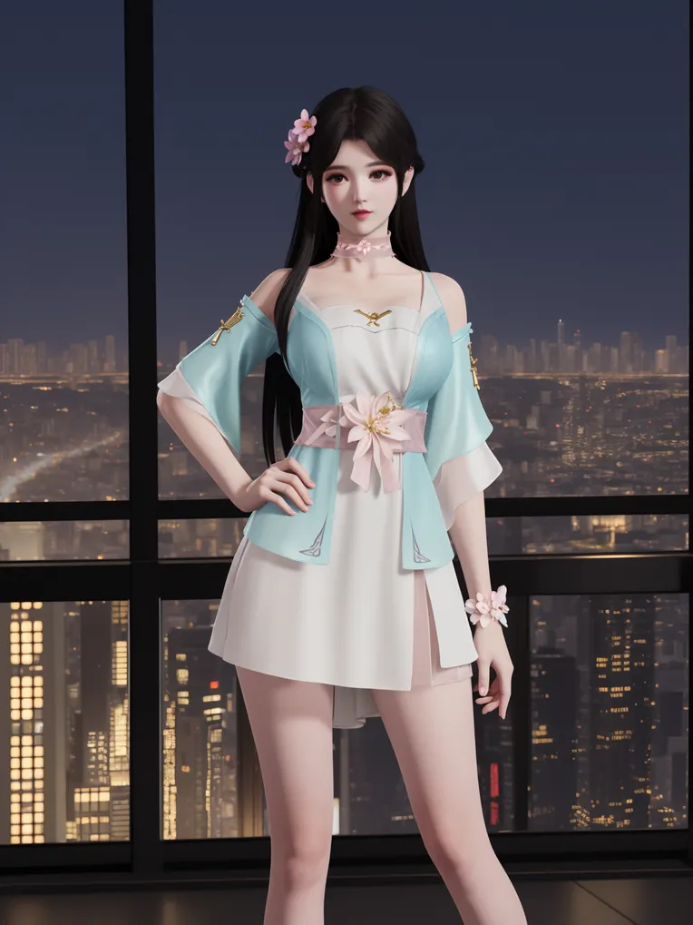 CGI style,Anime Character,Girl,LoRA,SD 1.5