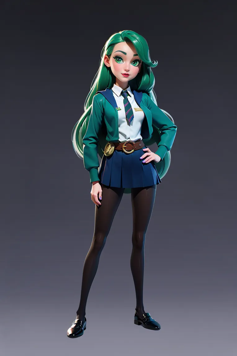 CGI style,Anime Character,Girl,LoRA,SD 1.5