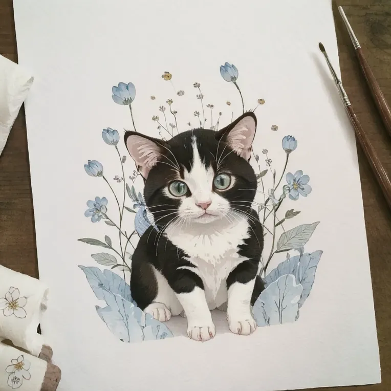 Hand-Drawn,Traditional Painting Media,Style Boost,LoRA,SD 1.5
