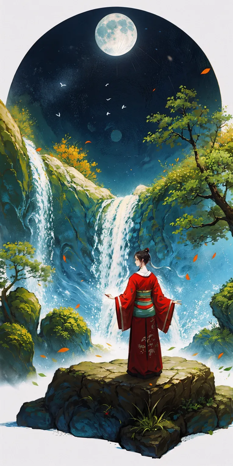 Chinese Style,Traditional Painting Media,Girl,LoRA,SD 1.5