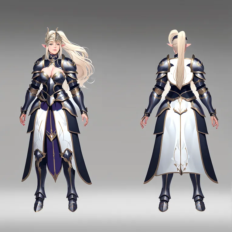 Anime,Girl,Game Character Design,LoRA,SD 1.5