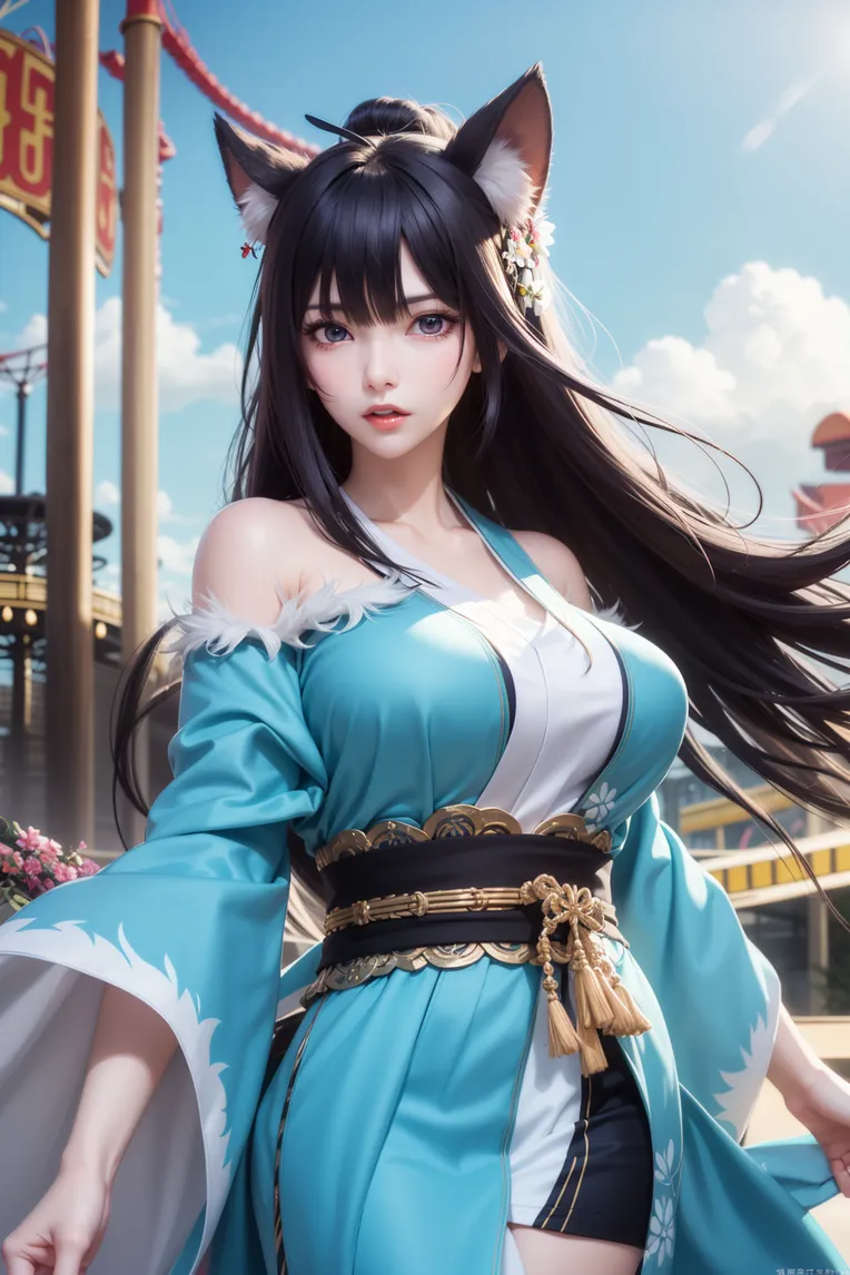 CGI style,Anime Character,Girl,LoRA,SD 1.5