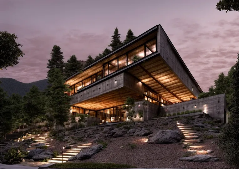 Realistic,Architectural Design,Building,LoRA,SD 1.5
