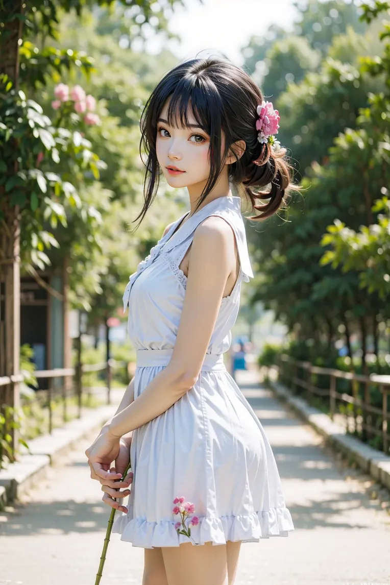 CGI style,Anime,Girl,LoRA,SD 1.5