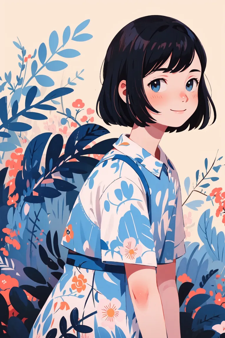 Classic Painting,Traditional Painting Media,Girl,LoRA,SD 1.5