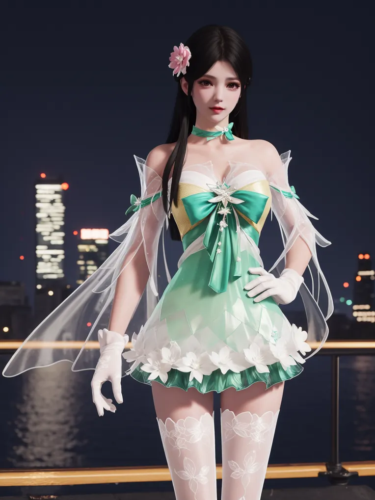 CGI style,Anime Character,Girl,LoRA,SD 1.5