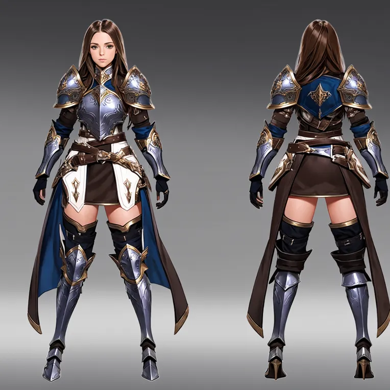 Anime,Girl,Game Character Design,LoRA,SD 1.5