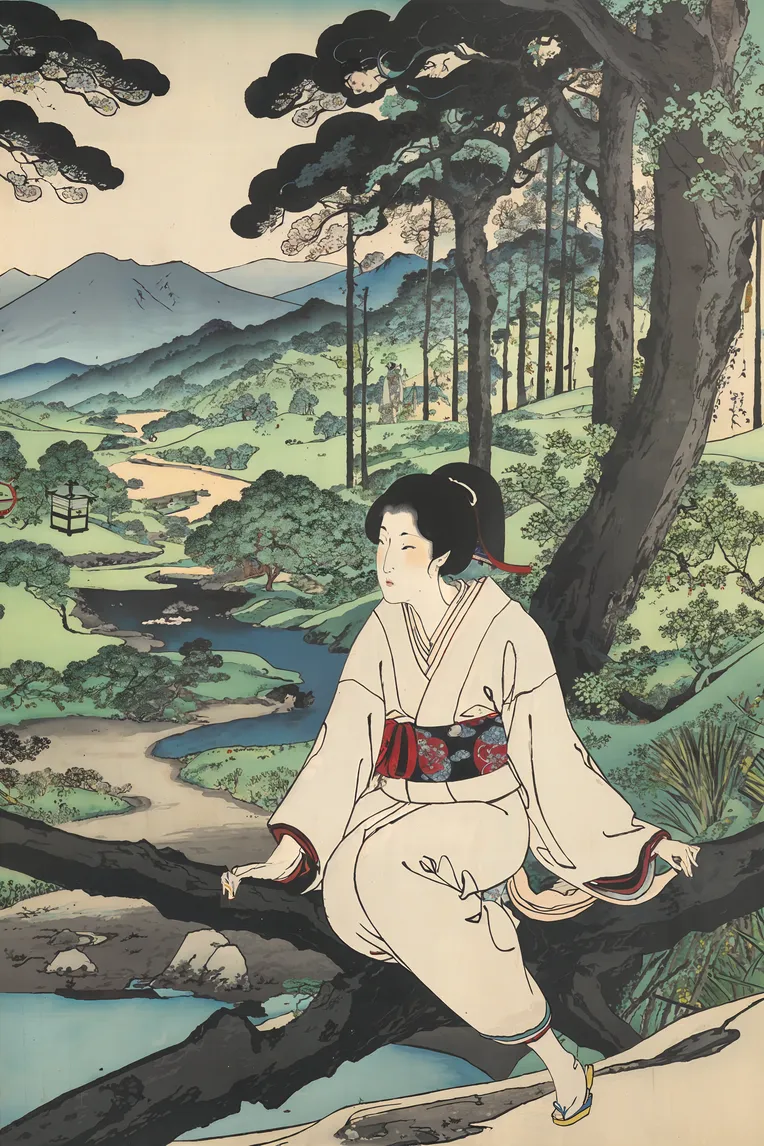 Classic Painting,Traditional Painting Media,Girl,LoRA,SD 1.5