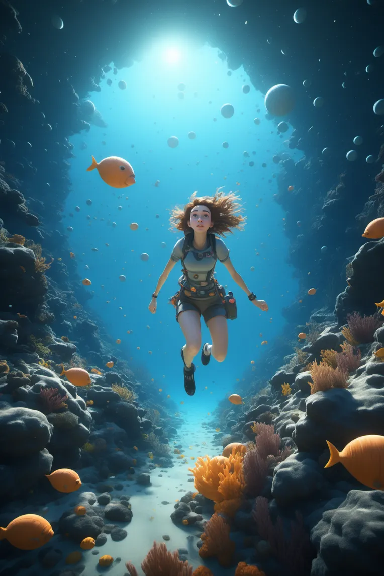 CGI style,Anime Scene,Girl,LoRA,SDXL